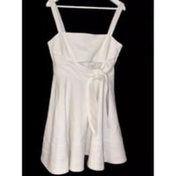 Nyma Front-Tie Sleeveless Mini - Picture 3 of 4